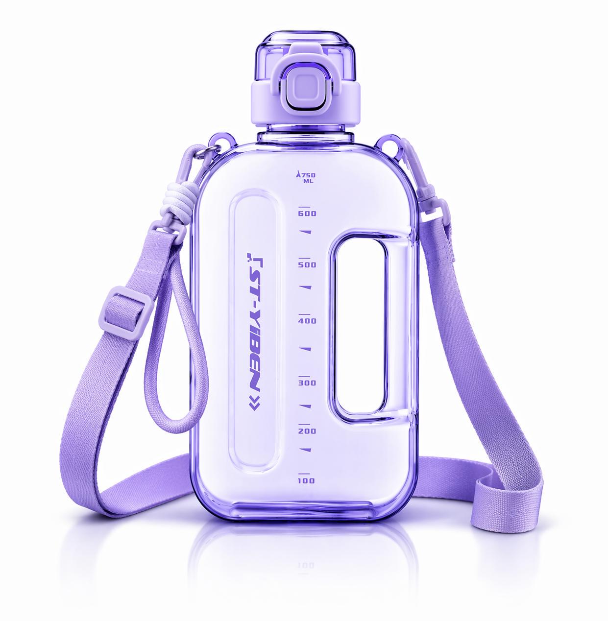 Бутылка для воды из BPA-free пластик 750 мл Фиолетовый (2416098637) Бутылка для воды из BPA-free пластик 750 мл Фиолетовый (2416098637)