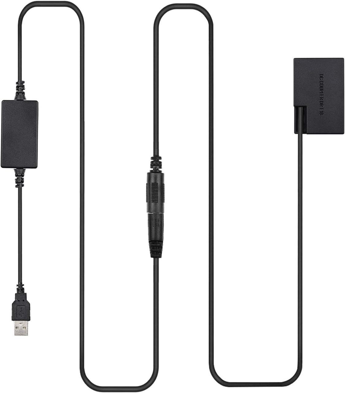 Адаптер живлення USB ACK-E18 для Canon EOS R8 R10 R50 RP 77D 850D 800D 760D LP-E17