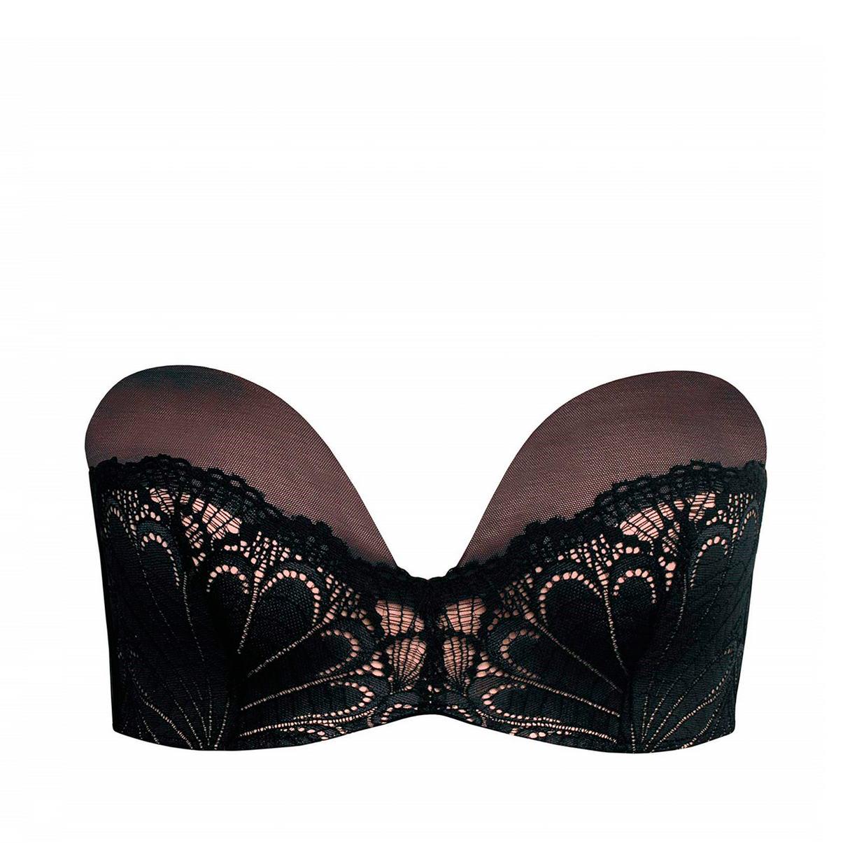 Бюстгальтер бандо Wonderbra Refined Glamour G80001 Black