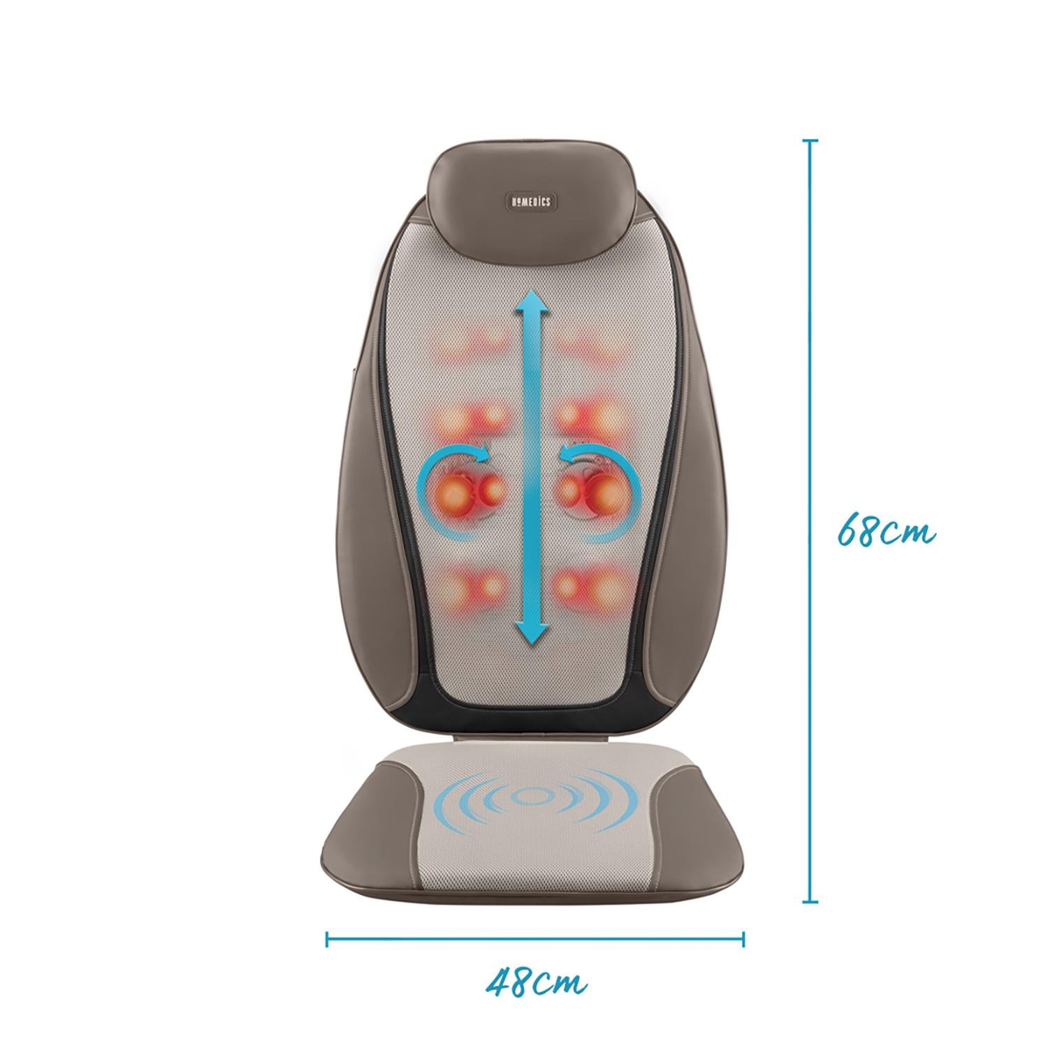 Накидка массажная HoMedics Shiatsu Pro Plus (SBM-385H) - фото 3