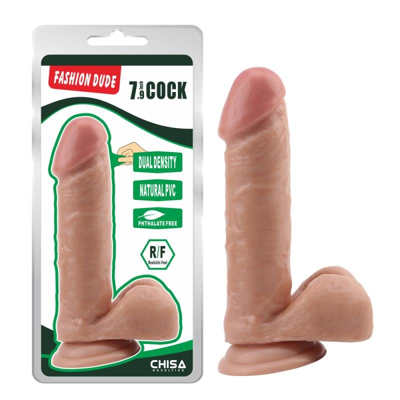 Фаллоимитатор Fashion Dude 7.9 Inch Cock Телесный (1000059735) Фаллоимитатор Fashion Dude 7.9 Inch Cock Телесный (1000059735)