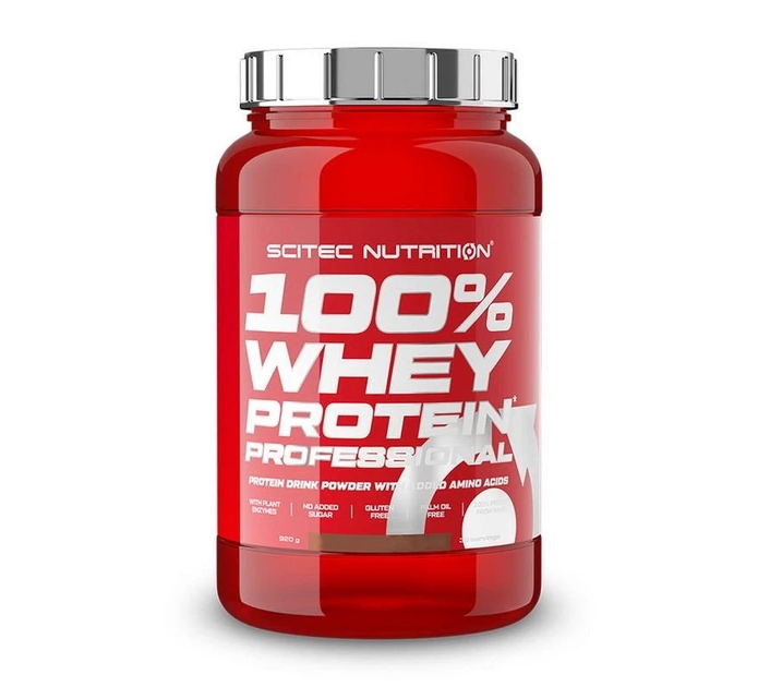 Сывороточный протеин Scitec 100% Whey Protein Professional 920 г Ваниль (ST-02166) Сывороточный протеин Scitec 100% Whey Protein Professional 920 г Ваниль (ST-02166)