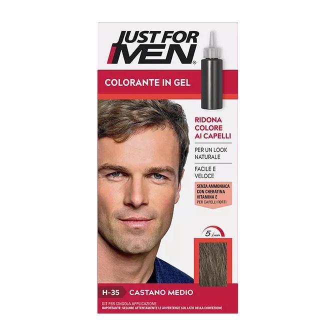 Краска-гель камуфлирующая для волос Just For Men H-35 Коричневый (ДФМ102)
