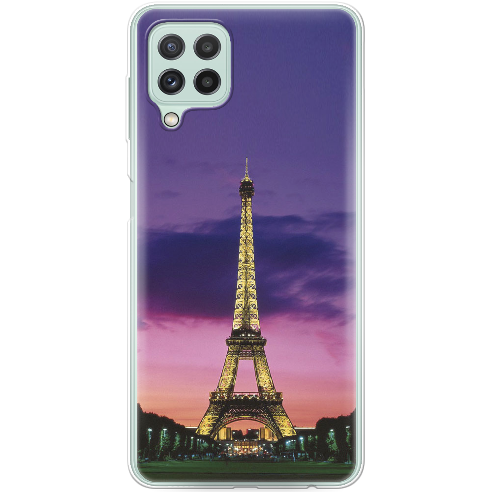 Чохол Boxface Samsung A225 Galaxy A22 Опівночі в Парижі Прозорий силікон (42748-up964-42748)