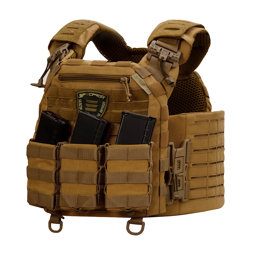 Плитоноска SPECPROM WARMOR Gen5 V2 и 3 подсумка АК Койот