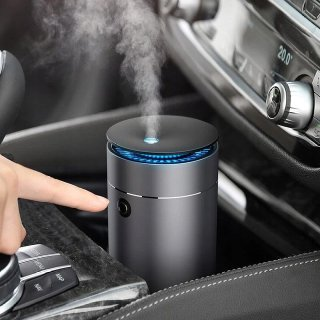 Увлажнитель воздуха автомобильный Baseus Time Aromatherapy machine humidifier 75 мл Gray (328563) - фото 7