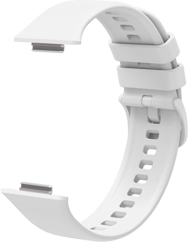 Ремешок Jsota для Huawei Watch Fit 2 силиконовый White (28081-29) - фото 3 Ремешок Jsota для Huawei Watch Fit 2 силиконовый White (28081-29) - фото 3