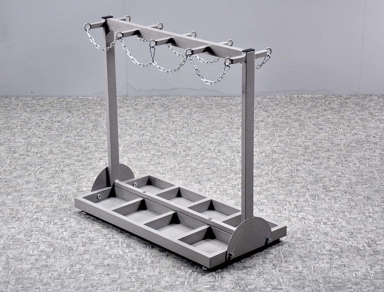 Стойка Kompred OL296/1 для хранения медицинских баллонов Серый (1290067778) Стойка Kompred OL296/1 для хранения медицинских баллонов Серый (1290067778)