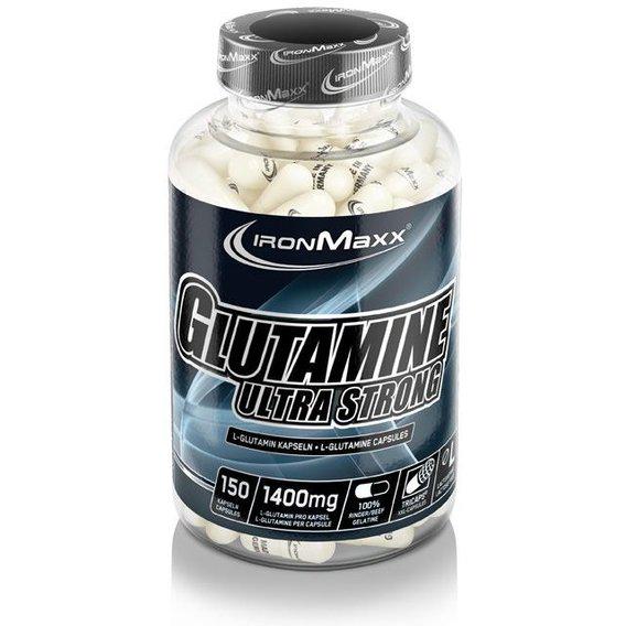 Глютамин для спорта IronMaxx Glutamine Ultra Strong 150 Caps
