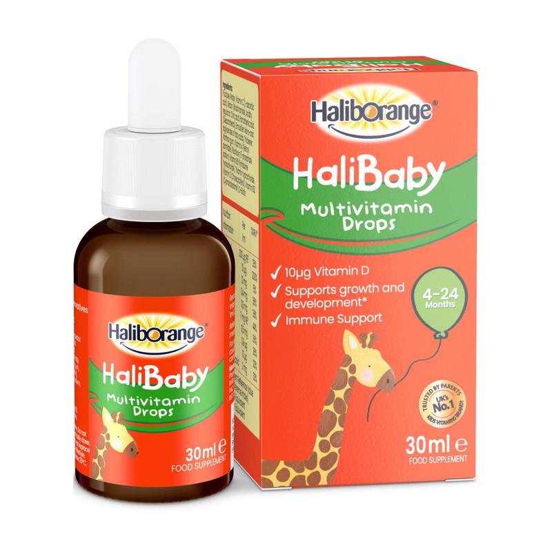 Витамины для детей Haliborange Halibaby Multivitamin Drops 30 мл (22423-01)