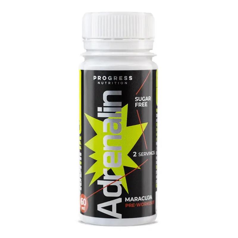 Предтренировочный комплекс Progress Nutrition Adrenalin Pre-Workout Shot Маракуйя 60 мл (23028-01)