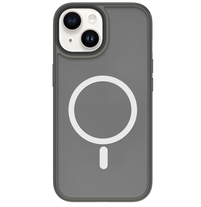 Чохол накладка Wiwu Magnetic Colorful Series Case for iPhone 15 Pro Grey