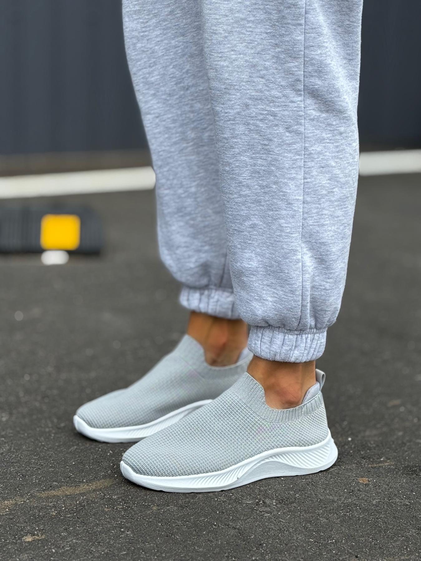 Кроссовки женские Текстиль р. 38 Серый (13426807) - фото 8 Кроссовки женские Текстиль р. 38 Серый (13426807) - фото 8