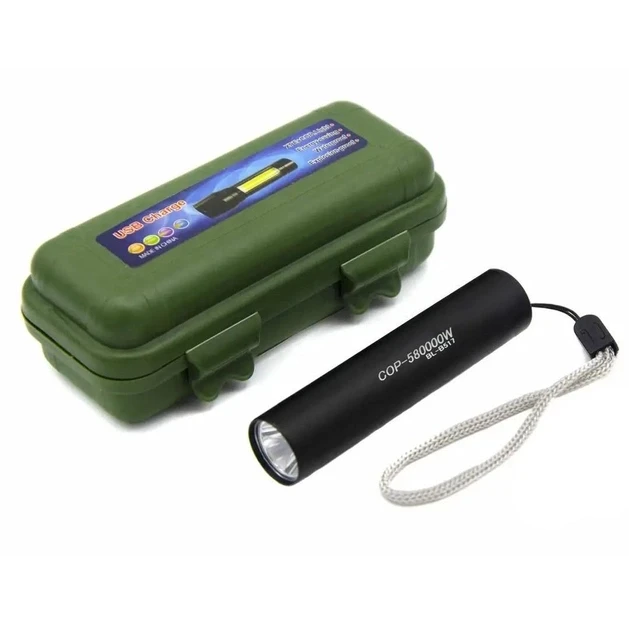 Фонарь ручной BL-517 для походов и туризма с аккумулятором (4788)