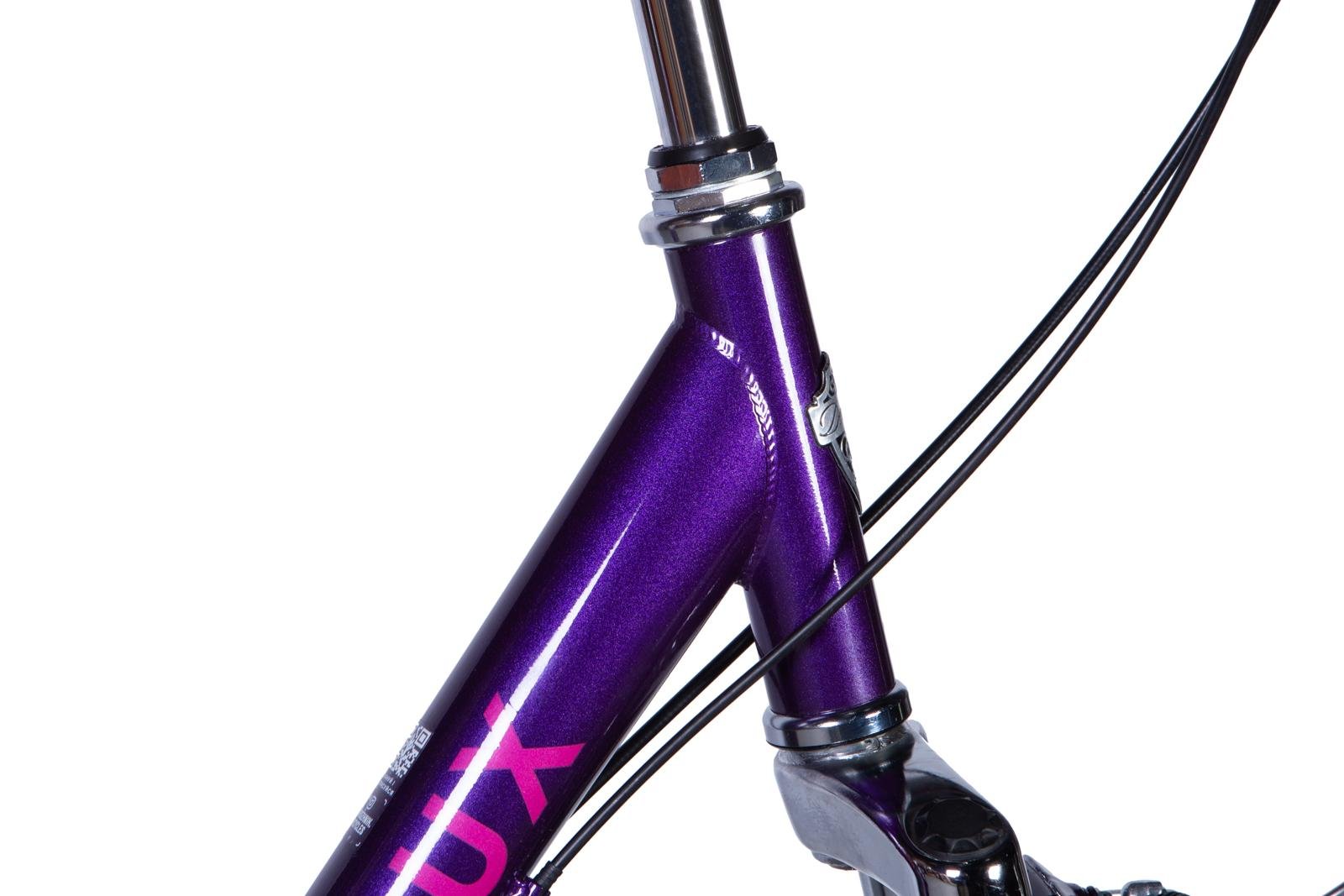 Велосипед Dorozhnik LUX Vbr FR ST 2025 26" рама-17" крило переднє/крило заднє/підніжка/дзвоник Сливовий - фото 2 Велосипед Dorozhnik LUX Vbr FR ST 2025 26" рама-17" крило переднє/крило заднє/підніжка/дзвоник Сливовий - фото 2