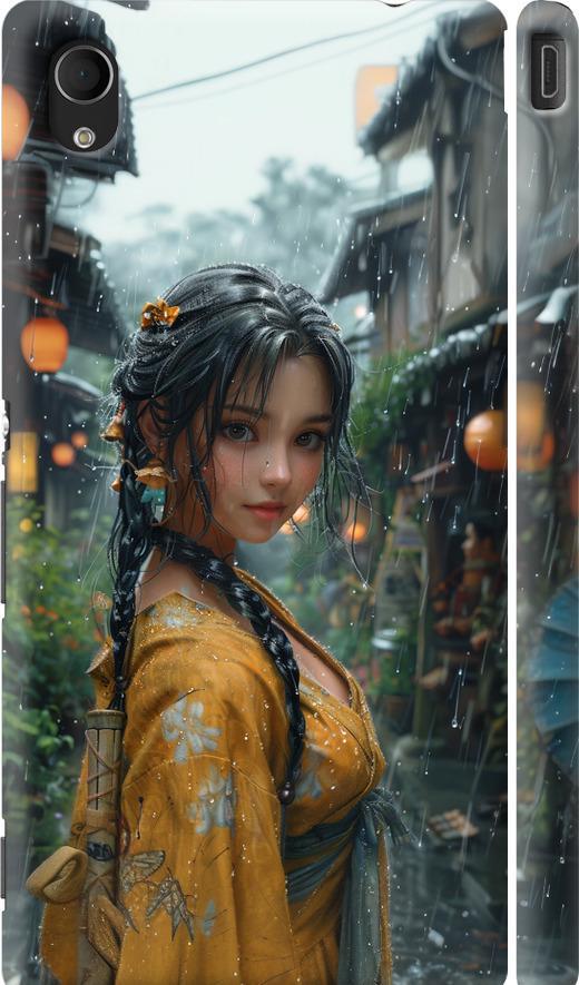 Чехол на Sony Xperia M4 Aqua E2312 Anime-girl (6133m-162-42517)