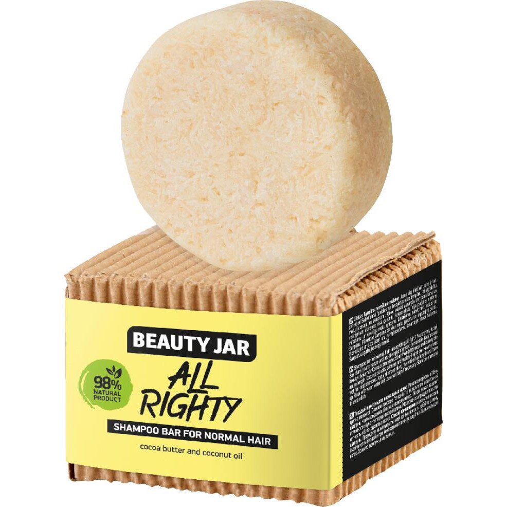 Твердий шампунь для нормального волосся Beauty Jar All Righty Shampoo 65 г (4751030831879)