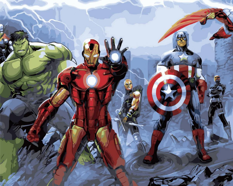 Картина по номерам Brushme Мстители Финал (GX29816)