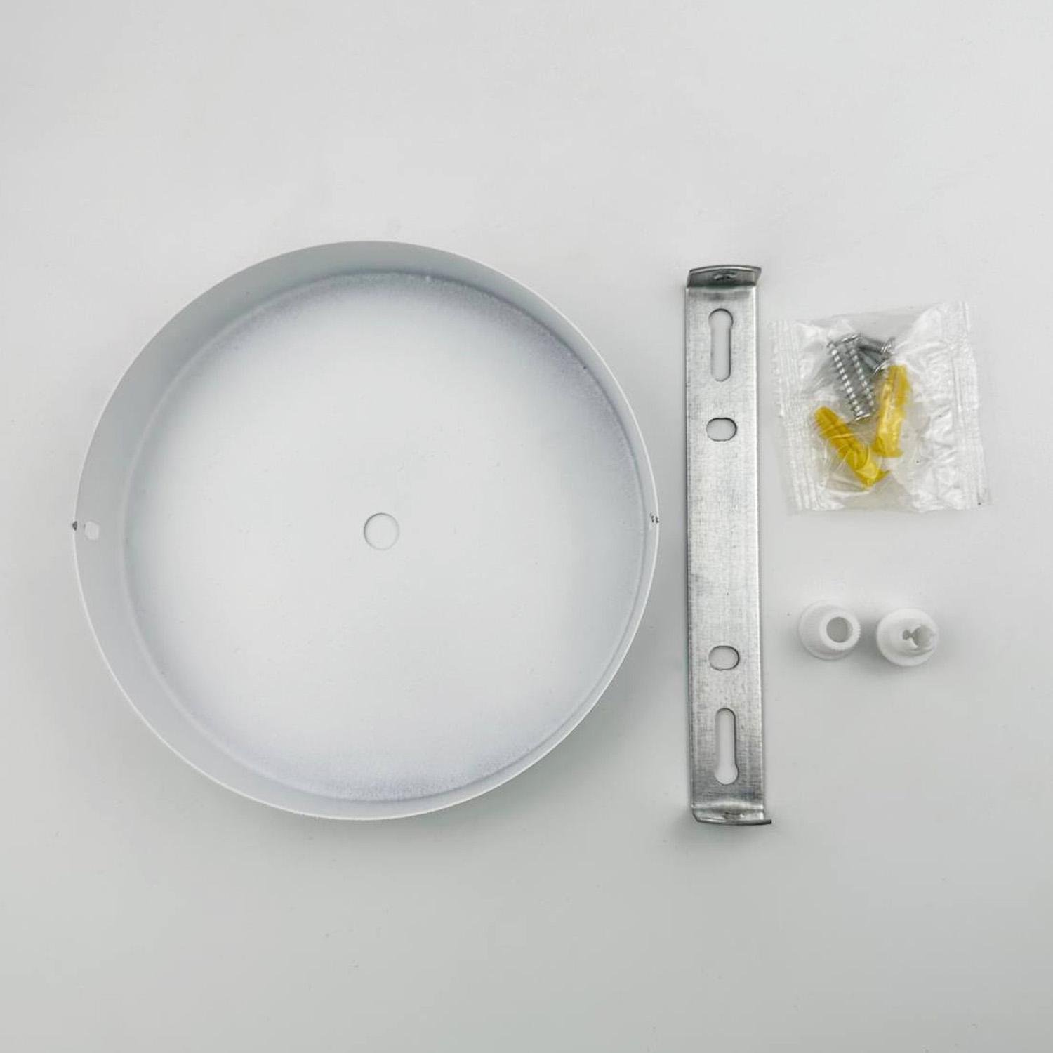 Розетка потолочная d 150х27 мм Белый (52337) - фото 9