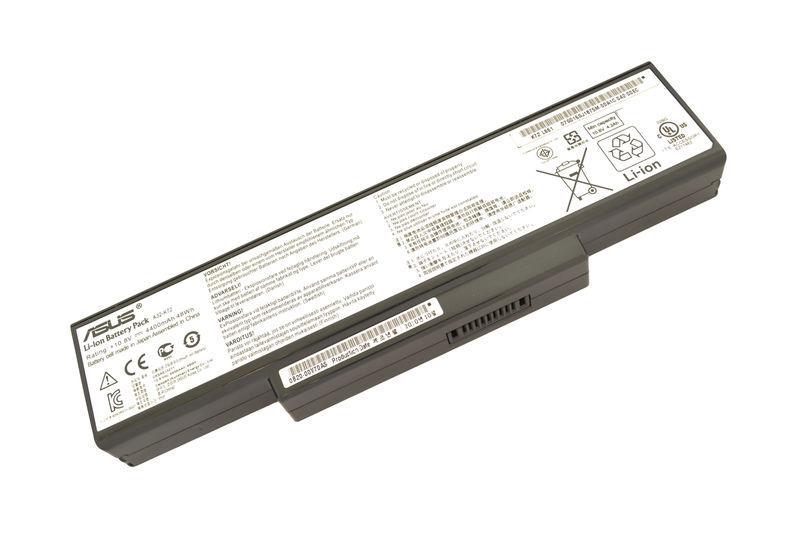 Аккумулятор для ноутбука Asus A32-K72 10,8V 4400 mAh Black (004305)