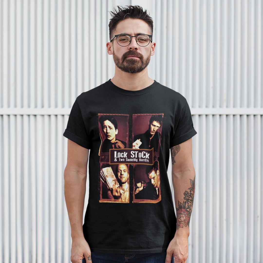 Футболка унисекс Lock Stock and Two Smoking Barrels Poster 2XL Черный (0000012821)