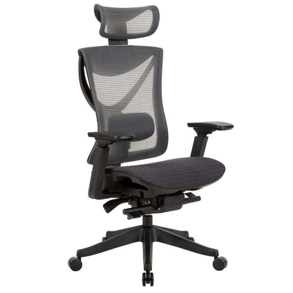 Кресло ADAPWORK Senior S1 Mesh ErgoChair Черный/Черный (850181) - фото 2