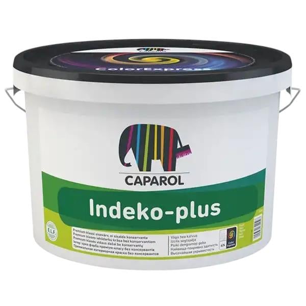 Краска интерьерная дисперсионная Caparol Indeko-plus глубокоматовая Caparol Indeko-plus 9,4 л Прозрачный (1814300949)