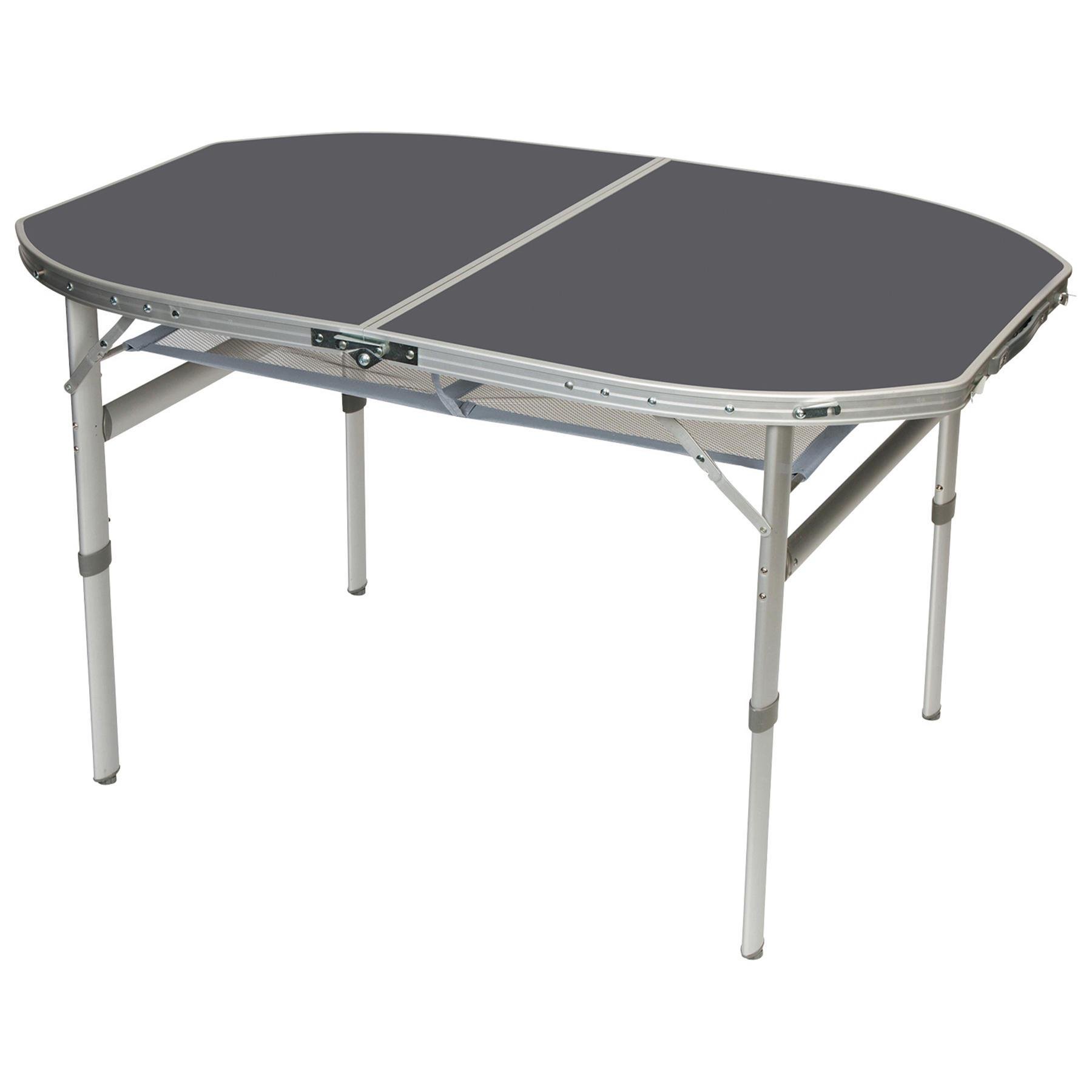 Туристичний стіл Bo-Camp Case Model Oval 120x80 см Grey (1404415) Туристичний стіл Bo-Camp Case Model Oval 120x80 см Grey (1404415)