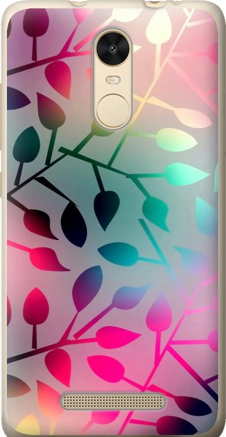 Чехол на Xiaomi Redmi Note 3 pro Листья (2235t-335-42517)