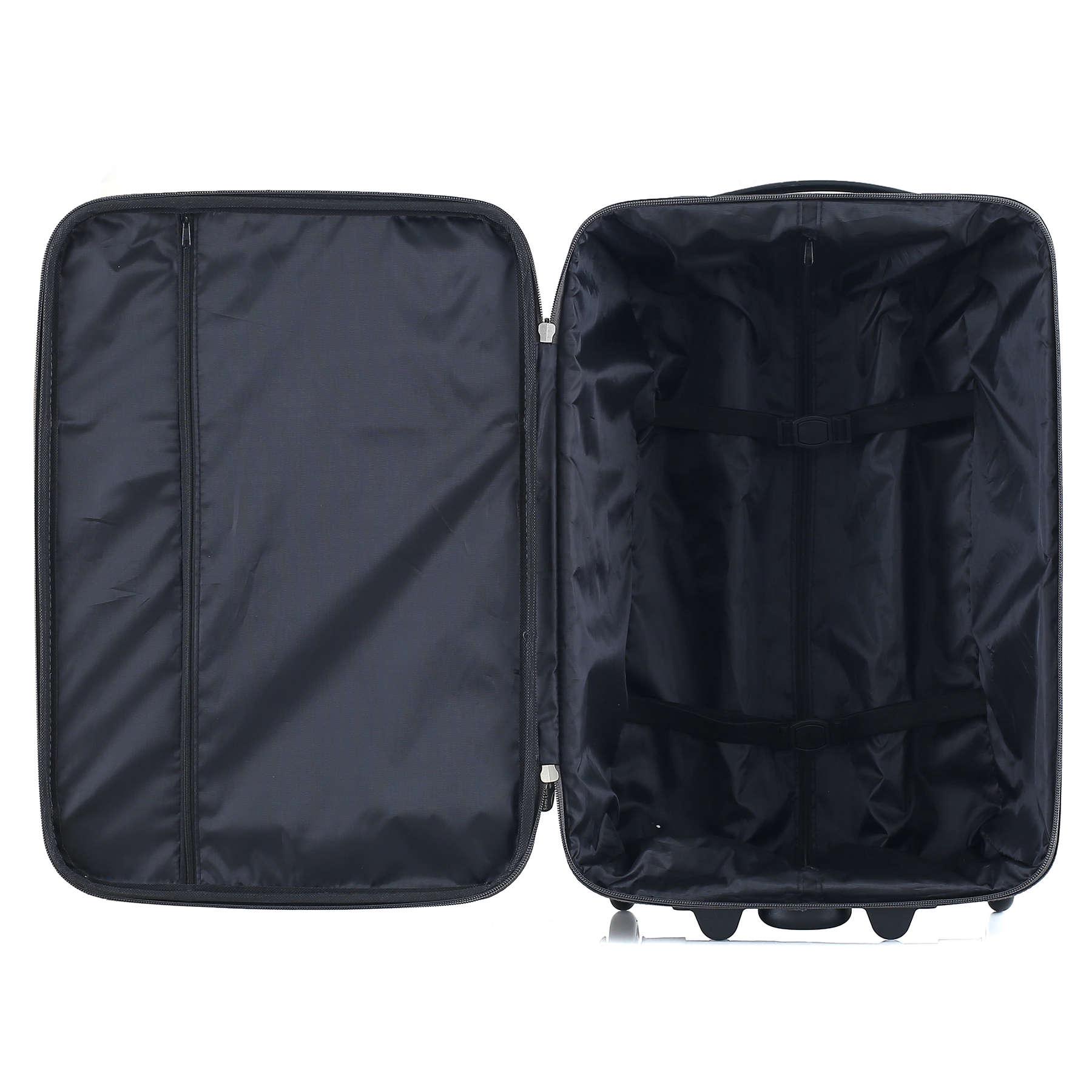 Чемодан SEMI LINE 20" S Grey/Orange Lines (T5754-1) - фото 6