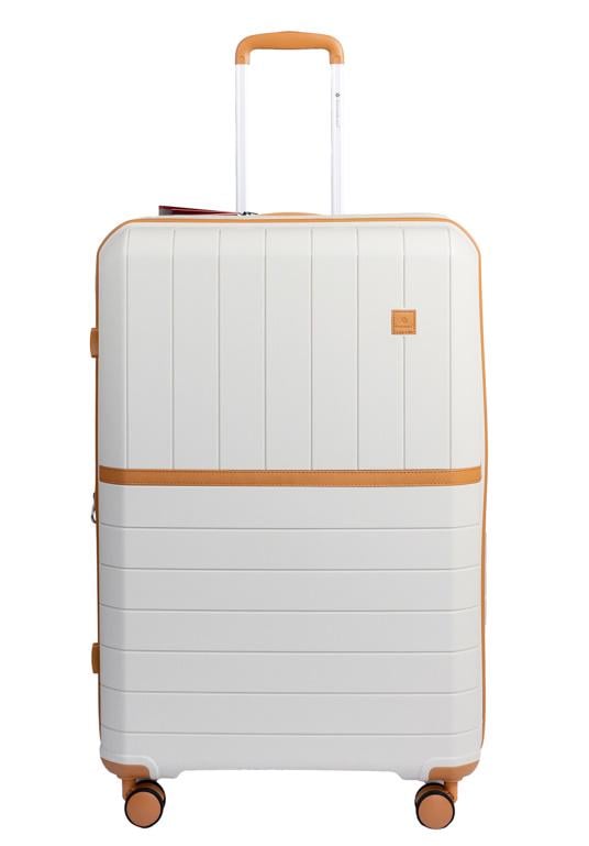 Чемодан Snowball 49403 M Белый (31706973)