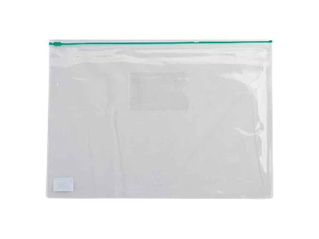 Папка-конверт Buromax А5 пластик молния Зеленый (BM.3947-04)