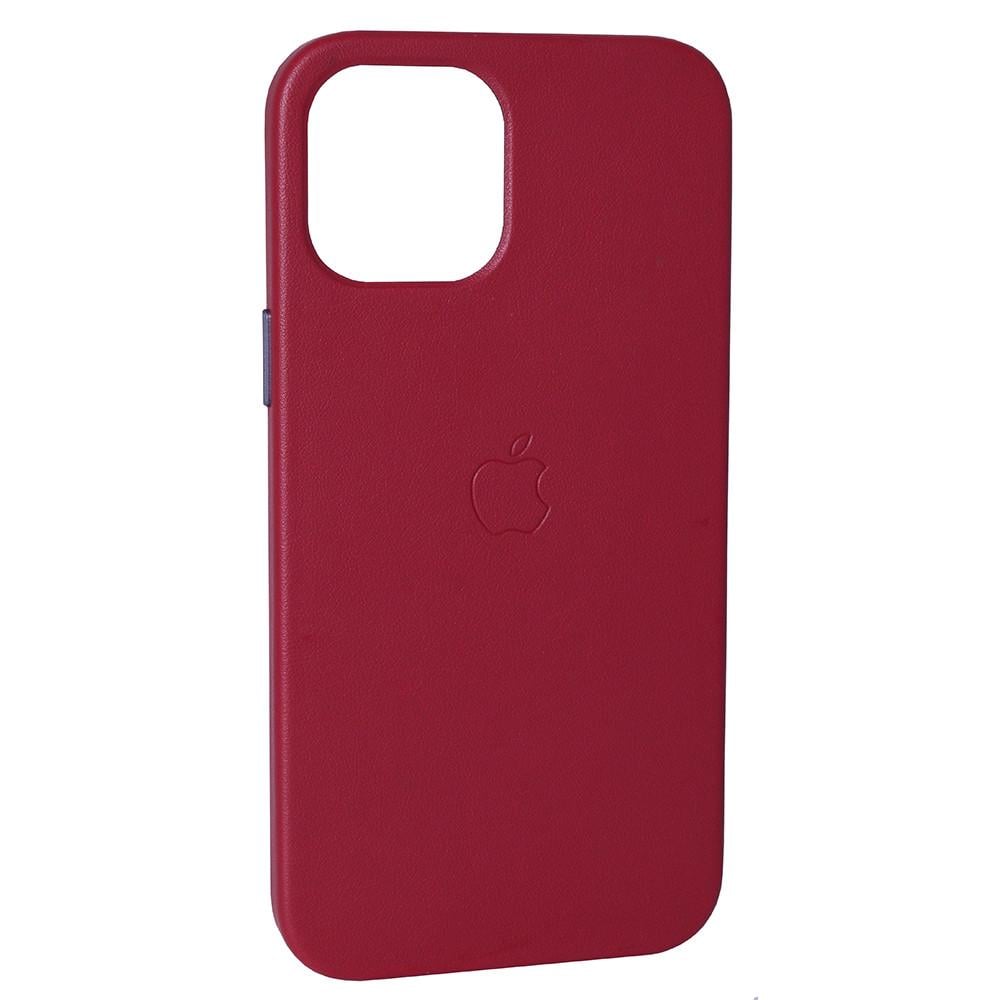 Чохол для Apple iPhone 12 Mini Leather HC Series Red