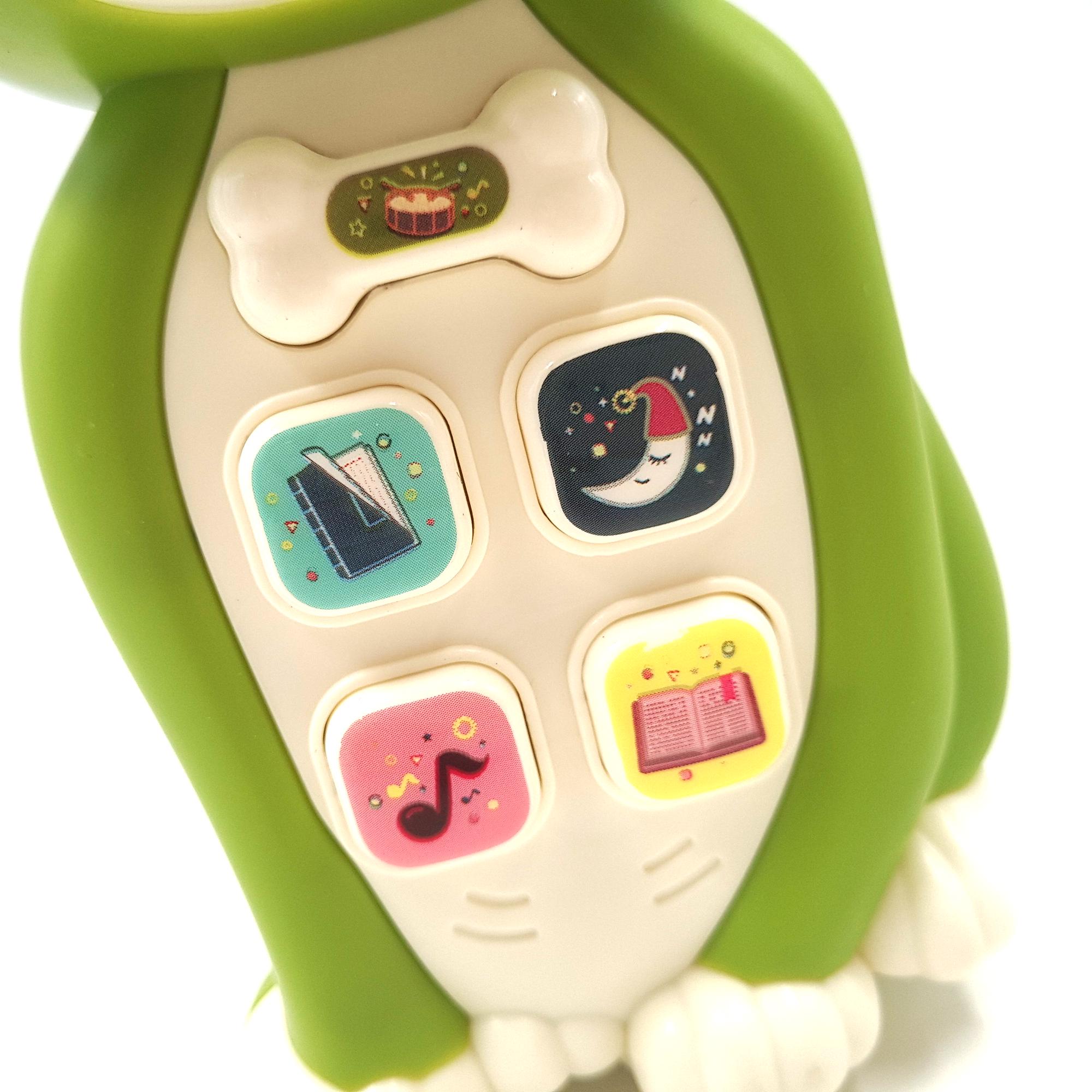 Телефон інтерактивний Тигреня ТК Group 15 см укр. озвучка Зелений (125257z) - фото 5