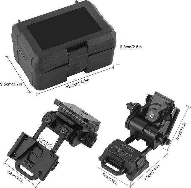 Крепление NVG для ПНВ с DOVETAIL Ласточкин хвост для PVS-15/18/21/31 Wilcox L4G24 (14583165) - фото 4