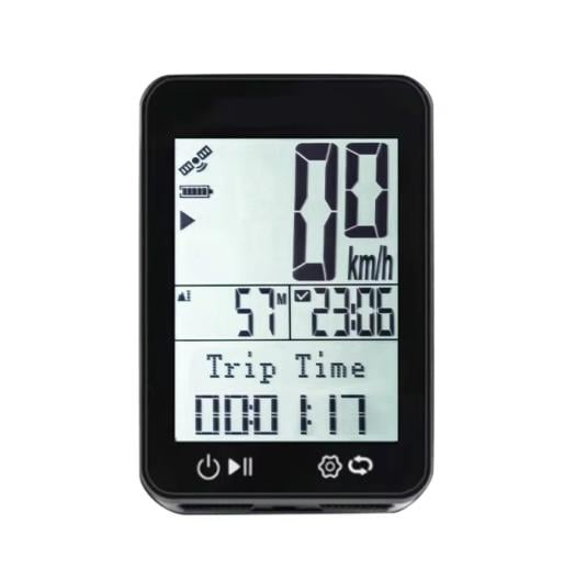 Комп'ютер велосипедний бездротовий GPS BKV-310 IPX7 LCD-2.4" підсвічування екрану 16 функцій