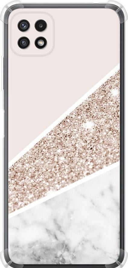 Чехол на Samsung Galaxy A22 5G A226B Пастельный мрамор (4342sp-2581-42517) Чехол на Samsung Galaxy A22 5G A226B Пастельный мрамор (4342sp-2581-42517)