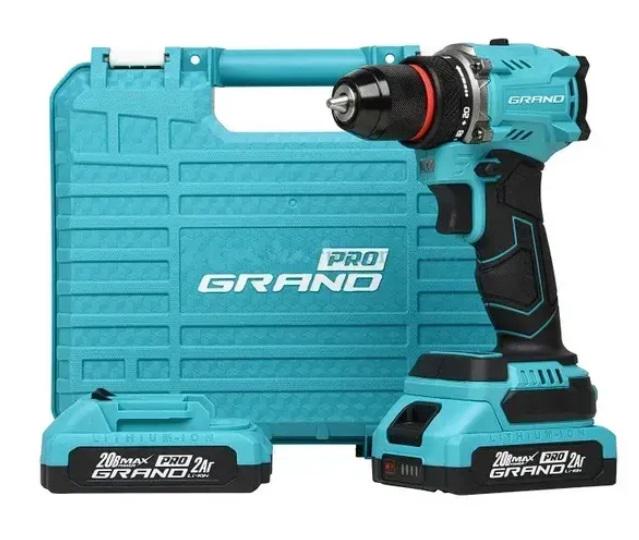 Шуруповерт аккумуляторный Grand ДА-20/2 UBL/PRO Шуруповерт аккумуляторный Grand ДА-20/2 UBL/PRO