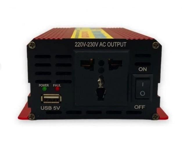 Преобразователь напряжения Eryuan DC/AC 12-220 V 1000 W (15279) - фото 2 Преобразователь напряжения Eryuan DC/AC 12-220 V 1000 W (15279) - фото 2