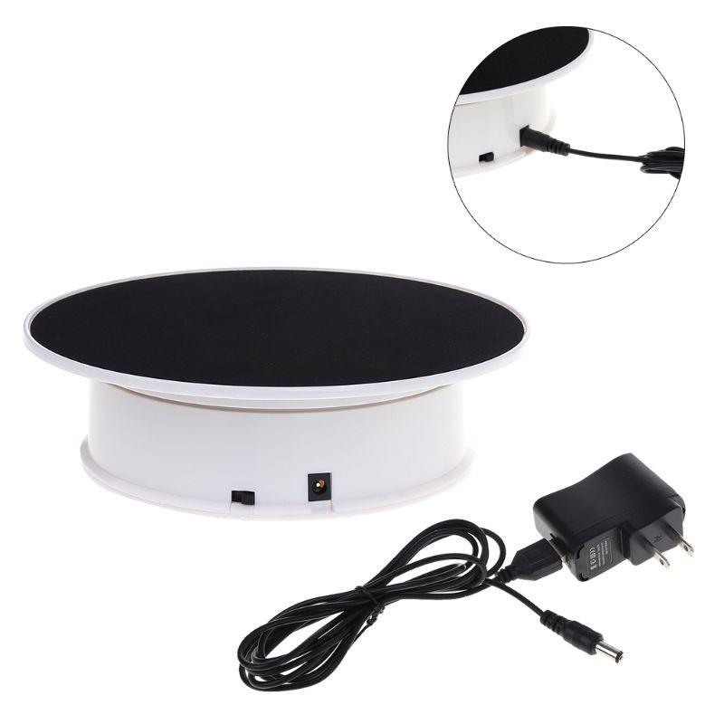 Поворотный фотостолик для предметной съемки 3D Heonyirry C366 с черной накладкой Белый - фото 7 Поворотный фотостолик для предметной съемки 3D Heonyirry C366 с черной накладкой Белый - фото 7