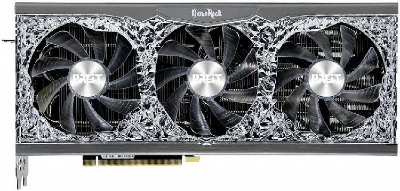 Відеокарта Palit GeForce RTX 3080 GameRock V1 (1065) - фото 3