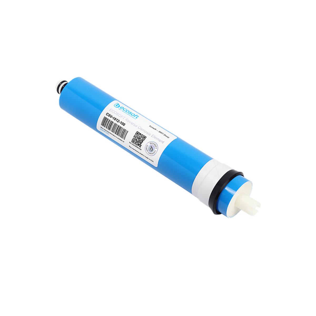 Мембранный элемент Ecosoft 100GPD для домашних фильтров обратного осмоса (SW-49424) - фото 2 Мембранный элемент Ecosoft 100GPD для домашних фильтров обратного осмоса (SW-49424) - фото 2