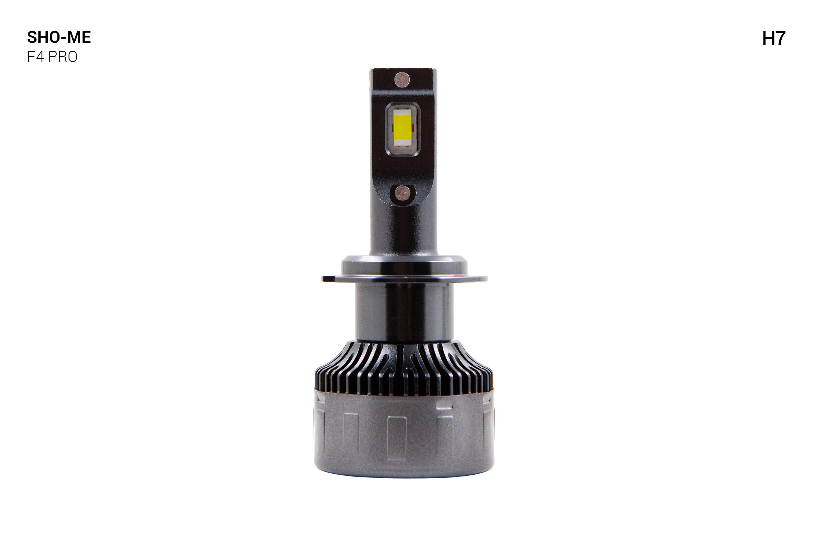 Автолампи Sho-Me F4-Pro H7 LED 45W 2 шт. - фото 5 Автолампи Sho-Me F4-Pro H7 LED 45W 2 шт. - фото 5