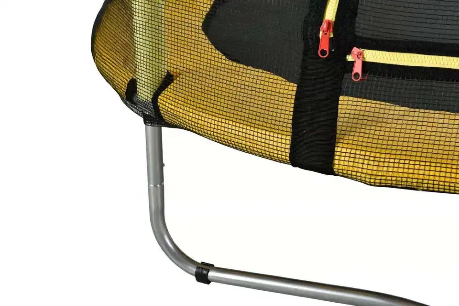 Батут дитячий Atleto із захисною сіткою на металевих стовпах 152 см Жовтий (132-76-21000100) - фото 6 Батут дитячий Atleto із захисною сіткою на металевих стовпах 152 см Жовтий (132-76-21000100) - фото 6