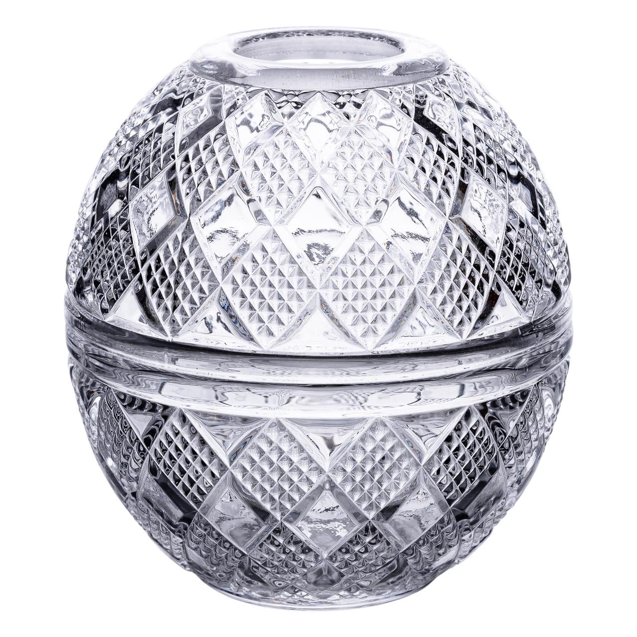 Салфетница стеклянная настольная 17х15 см (HP-4-110)
