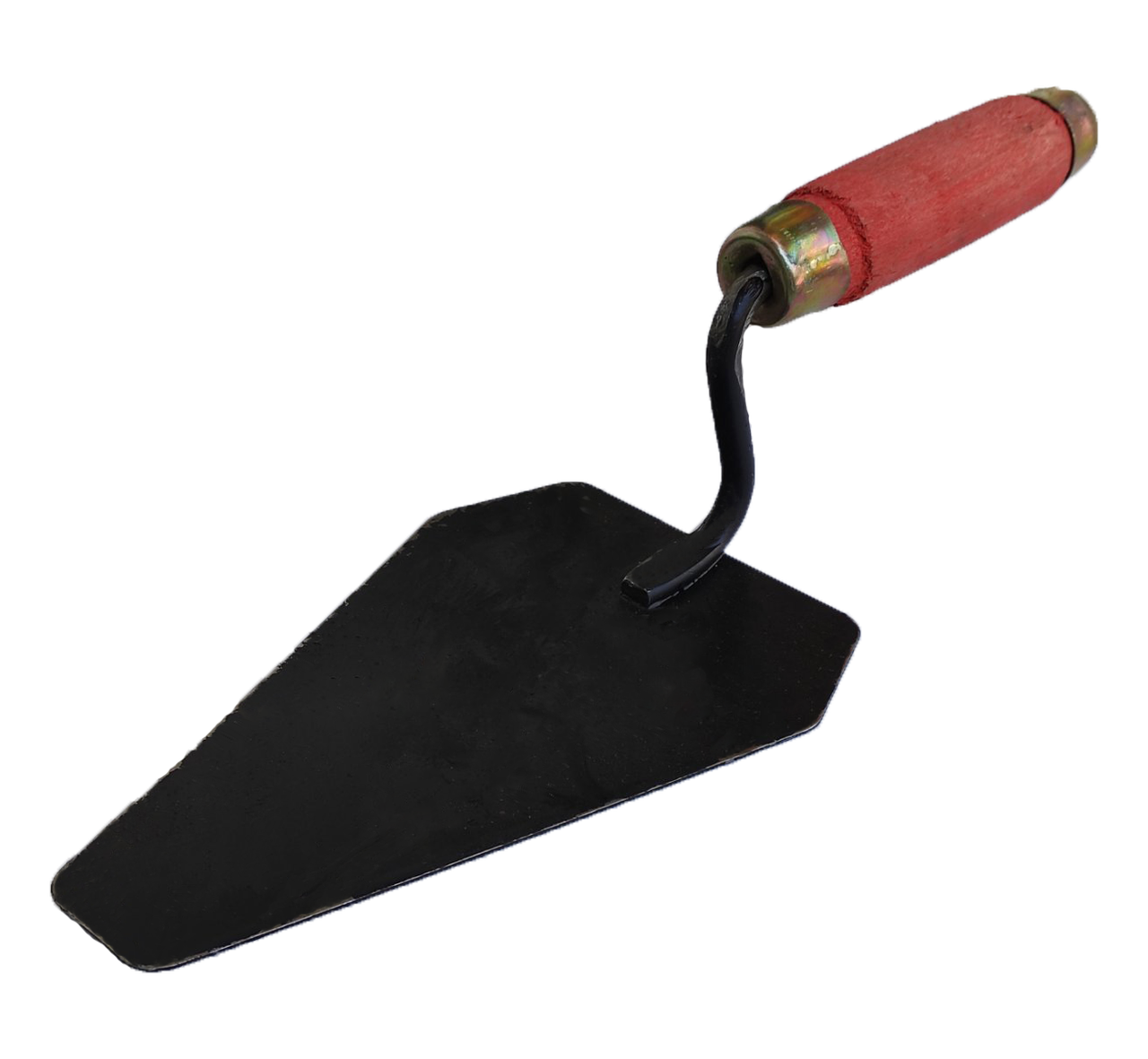 Кельма металлическая трапецевидная 180 мм с деревянной ручкой (55849) - фото 2