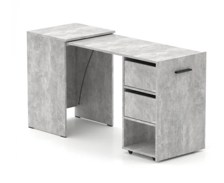 Стол-трансформер Knap Knap Hobana Ш2 140х50х75,6 см Ателье светлый - фото 1 Стол-трансформер Knap Knap Hobana Ш2 140х50х75,6 см Ателье светлый - фото 1