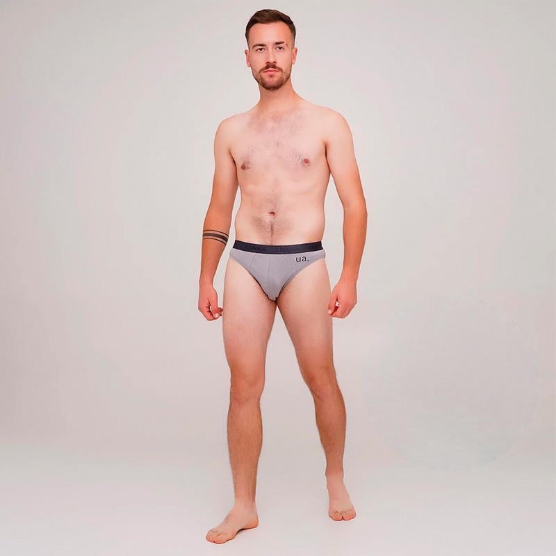 Трусы мужские спорт Chikiss XXL Серый (CMP 203/04)