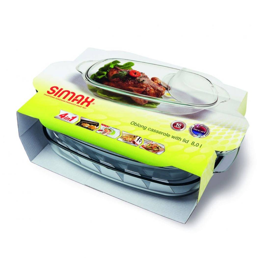 Гусятница Simax 8 л 42х26 см (7296/7306) - фото 3 Гусятница Simax 8 л 42х26 см (7296/7306) - фото 3