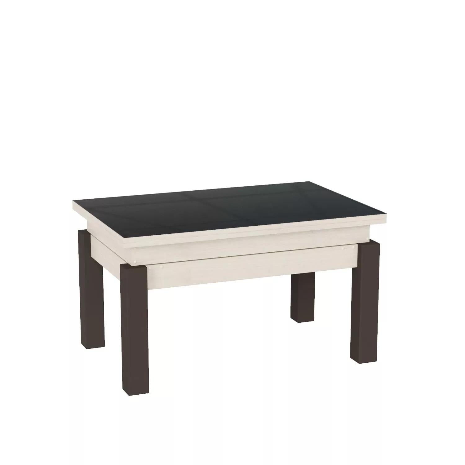 Журнальный стол-трансформер Art in Нead B-Fly Glass ламинированное ДСП/дерево/стекло Гикори рокфорд светлый/Графит (TB10060600232)